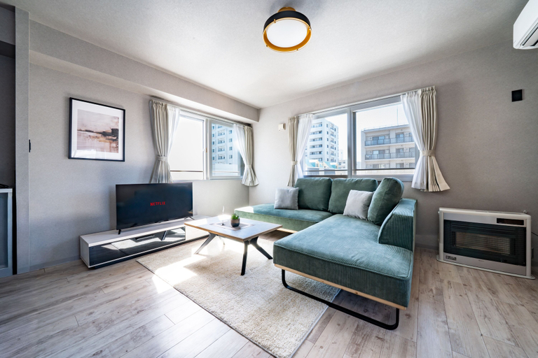Living area 3, GRACE GARDEN 802, Sapporo