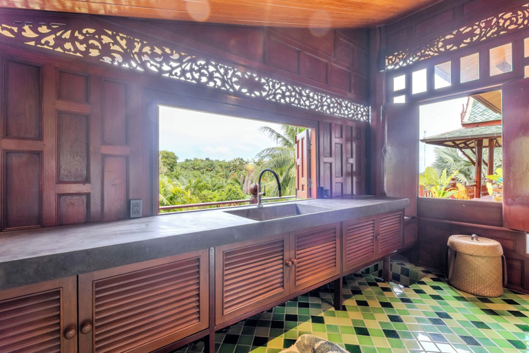 Bathroom 4, 6BR Villa Huge Pool & Mountain View V89, Phuket Island
