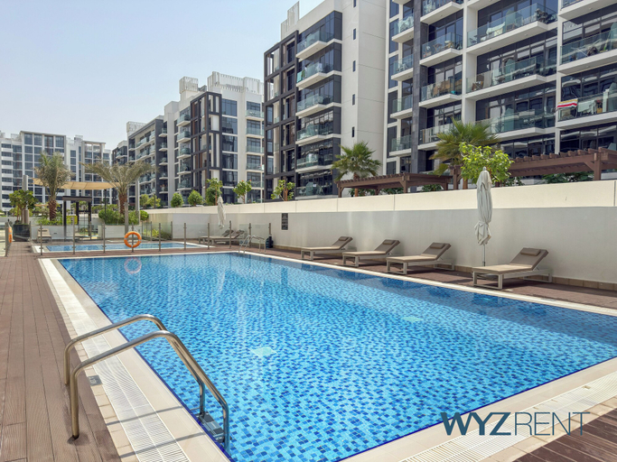 Pool 5, WYZ RENT|Newly Listed Boho Studio Azizi Riviera26, Dubai