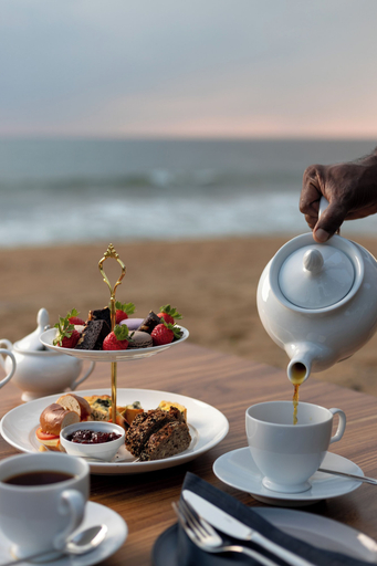 Coffee service 3, Oruva Beachside Villa, Hikkaduwa