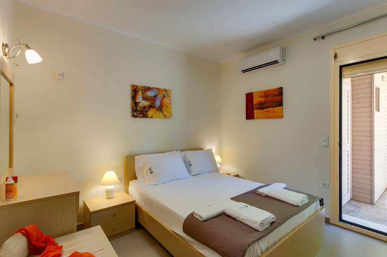 Bedroom 3, Dilira-Villa Rami | Private pool & sea view villa, Crete