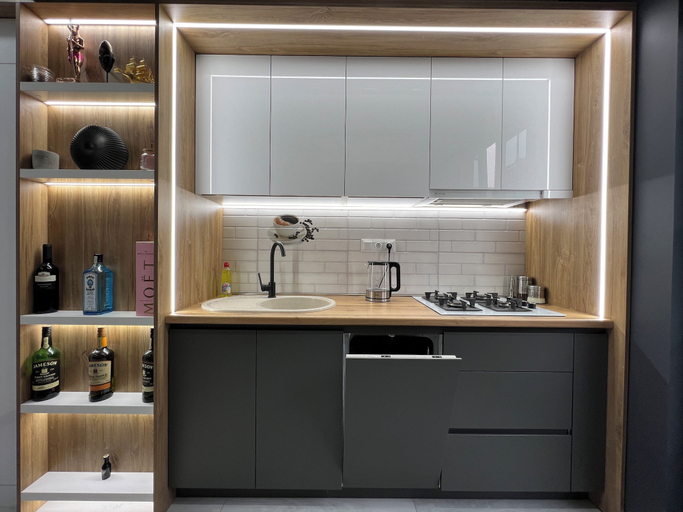 Private kitchen 4, Apartment by Luxe Group ZA444, Yerevan