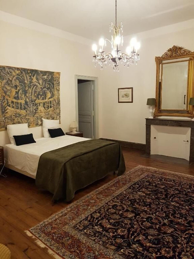 Bedroom 1, Château St Justin, Landes