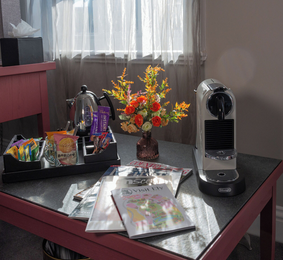 Coffee and/or coffee maker, Poets 24 Apartments, Cambridgeshire