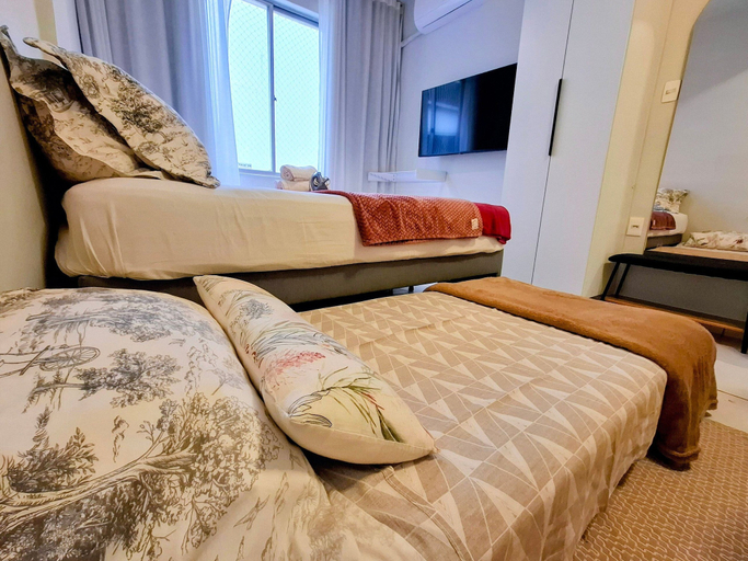 Bedroom 3, Botafogo - Praia e lazer., Rio de Janeiro