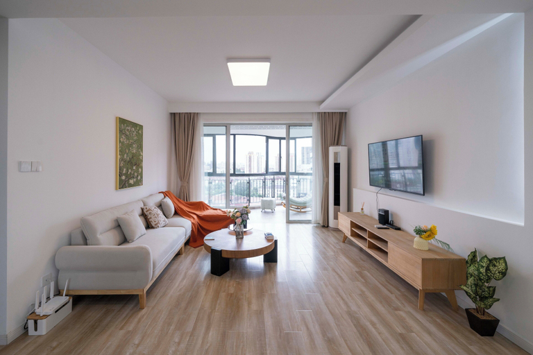Living room 3, Tyms Luxury 4BR 2BA APT Garden, Shanghai