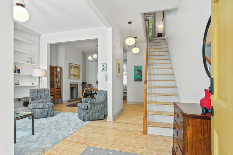 Interior, Quiet Historic Corner Home Near Downtown, Chatham