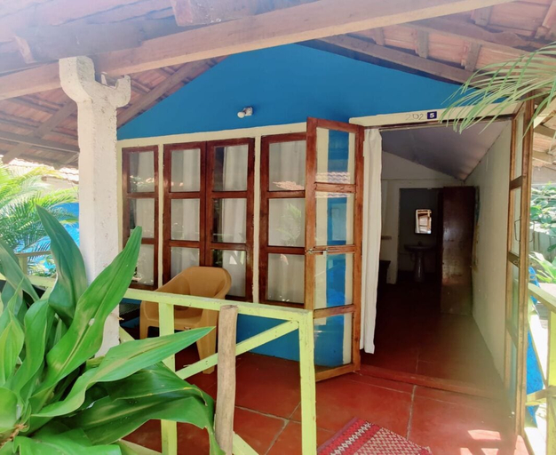 Living area 3, Nirvana Beach Cottages, South Goa