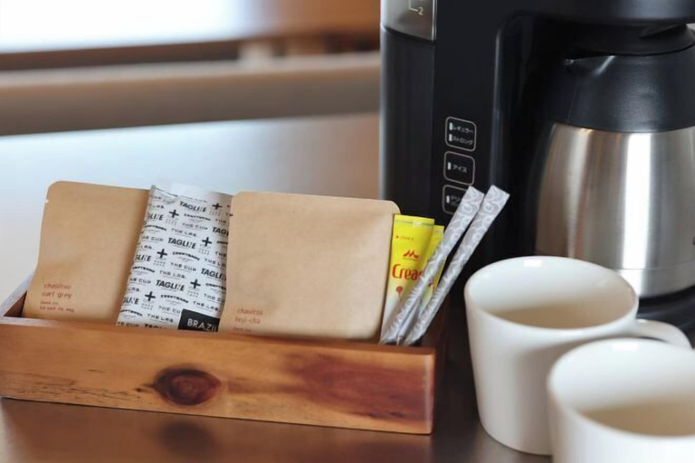 Coffee and/or coffee maker, Dannoura Strait Villa, Shimonoseki