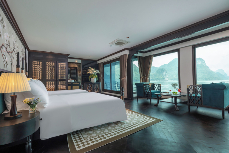 View from room 5, Velar Of The Sea Cruise, Hạ Long