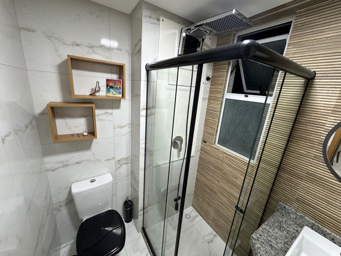 Bathroom 3, TEKATETU Hotels&Flats - Makaranduba 301, Ipojuca