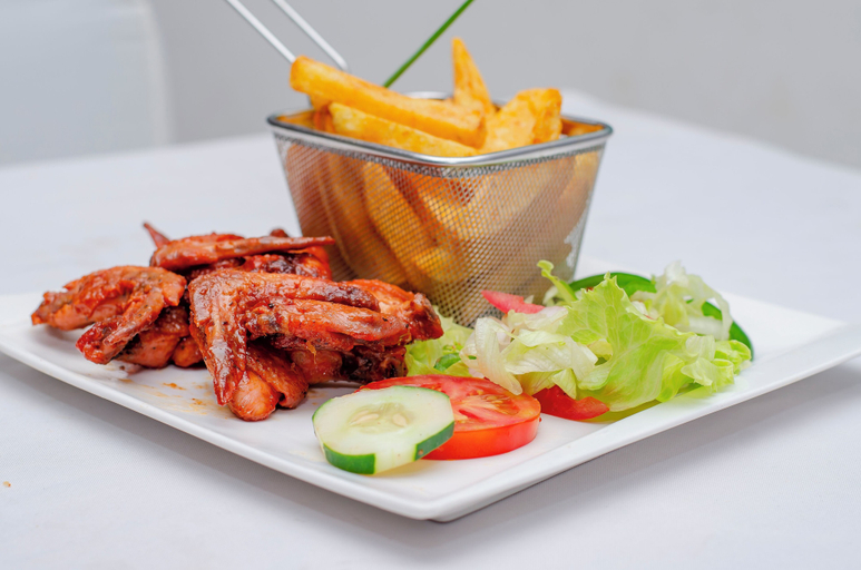 Breakfast meal, Royal Shalom Lodge, Lusaka