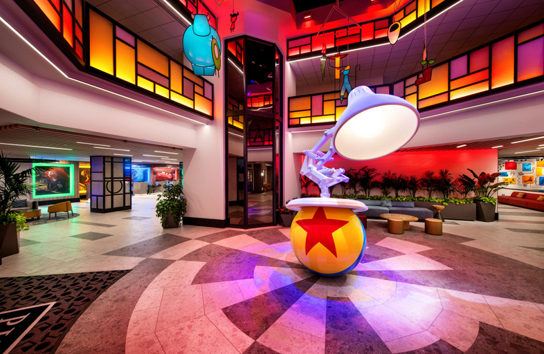 Public Area 2, Pixar Place Hotel, Orange