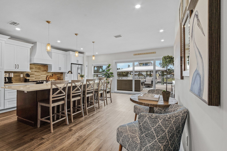 Dining, 218 Oasis On Ohio: Stunning Pool Home W/ Dock Access! 3 Bedroom Home, Lee