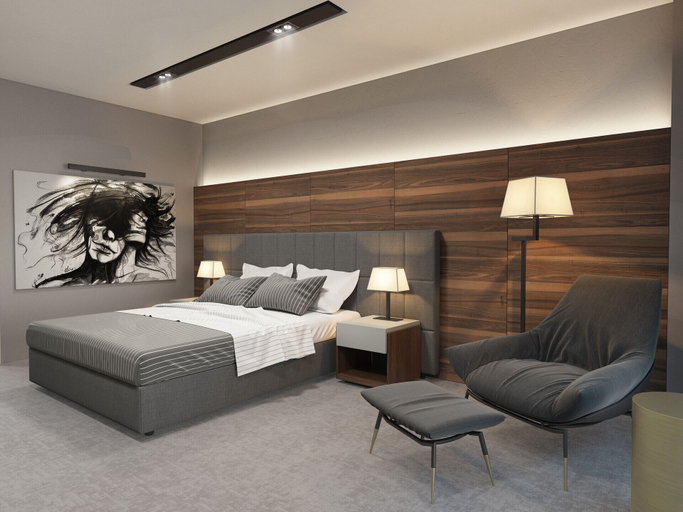 Bedroom 3, Central Park Premium Hotel, Sarandës