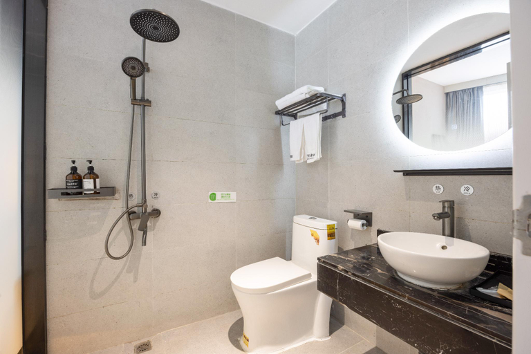 Bathroom 3, DENGBA HOTEL GUANGZHOU YANGJI, Guangzhou