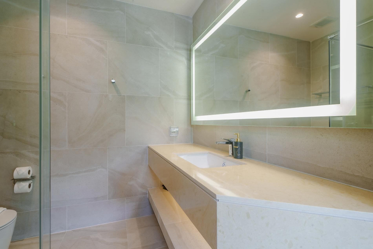 Bathroom 2, Wyndham Gardens Elegant Studio, Forrest View 2228, Pulau Phuket