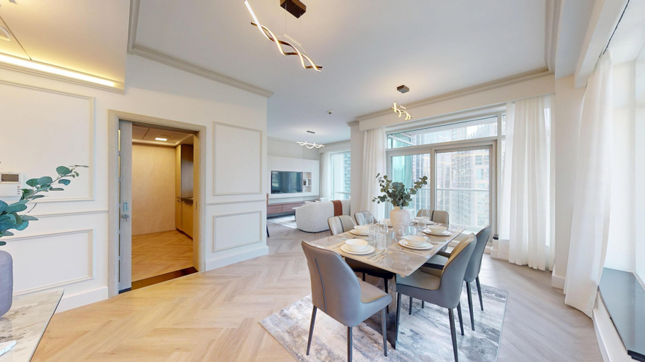 Dining room 5, bnbme - The Lofts Central - 2 BDR, Dubai