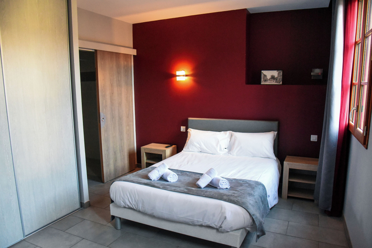 Bedroom 4, Hôtel du vieux pont, Ariège