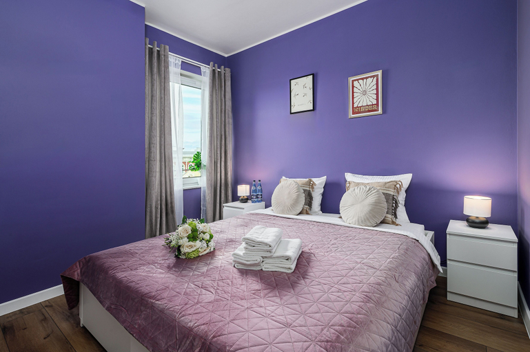 Room 2, Lumina luxury apart with beautiful view, Łódź