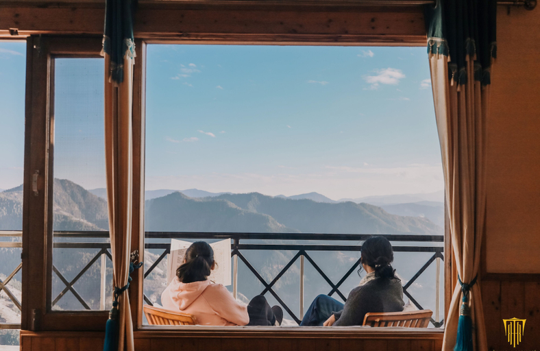 View from property 3, Hilltop Resort, Narkanda, Shimla