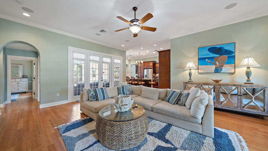 Living area 3, Sapphire Shores 3 Bedroom Home, Sarasota