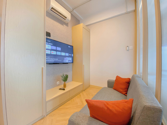 Room 4, Spacious And Minimalist Studio Apartment At Vasanta Innopark, Cikarang