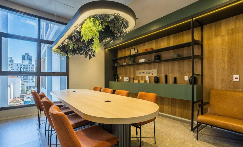 Dining 5, Studios in a Building With Pool and Gym in Perdizes - ABY, São Paulo