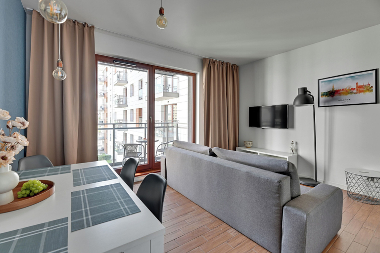 Living area 3, Nowa Motława with SPA Additional by Downtown Apartments, Gdańsk City