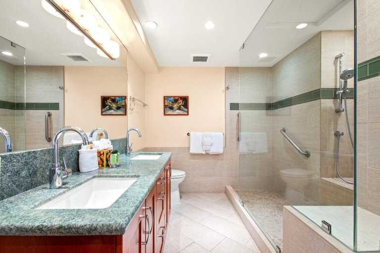 Bathroom 4, Whaler Resort by KBM, Maui