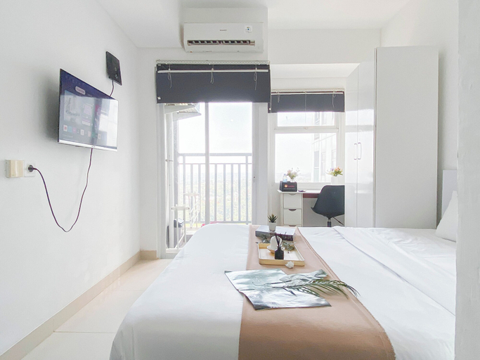 Bedroom 4, Basic Studio Apartment Near Cisauk Station At Serpong Garden, Tangerang