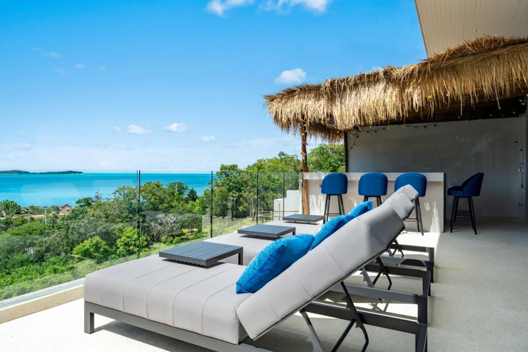 View from room 5, VillaSookjai 4BR SeaViewChawengNoi KBR54, Ko Samui