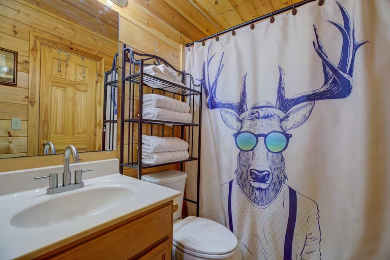 Bathroom 4, All Ya Need 4 Bedroom Cabin, Sevier