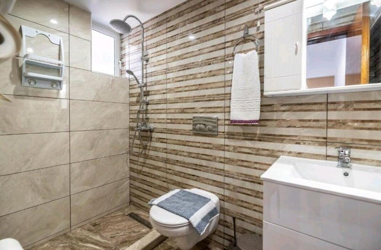 Bathroom 5, Hotel Dimitra Sun, South Aegean
