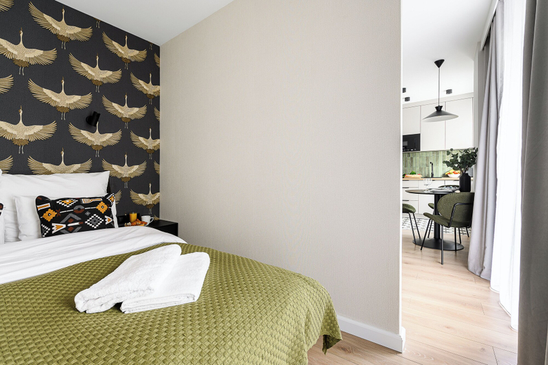 Room 3, P&O Apartments PORY, Warsaw