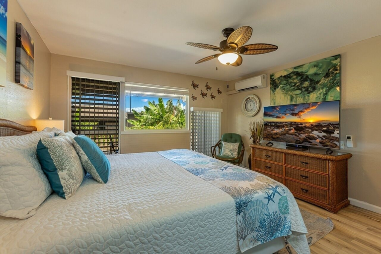 Bedroom 2, Kahana Sunset E5e 1 Bedroom Condo, Maui
