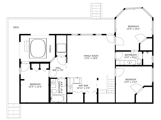 Floor plan 2, Above the Fray, Summit