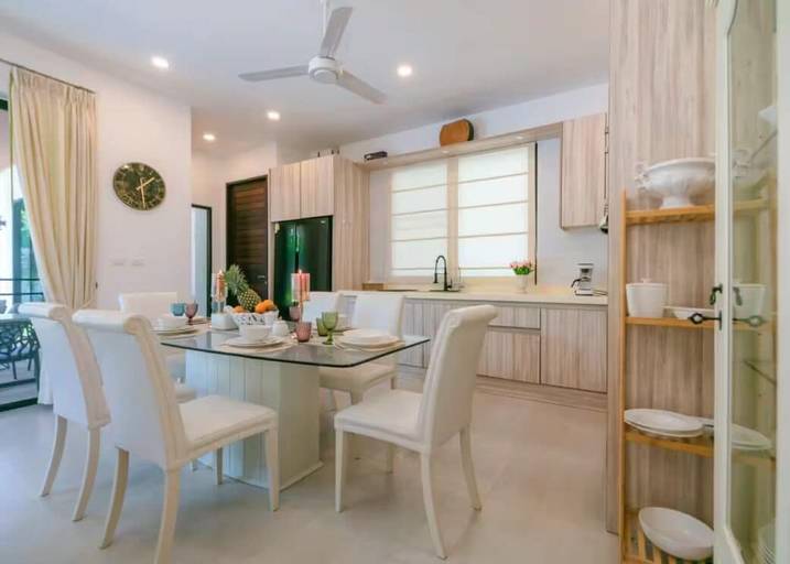Dining, 3BR Retreat Pool Garden Jacuzzi V187, Phuket Island