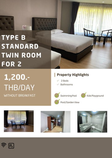Bedroom 4, Silversand Villa Hotel, Pattaya