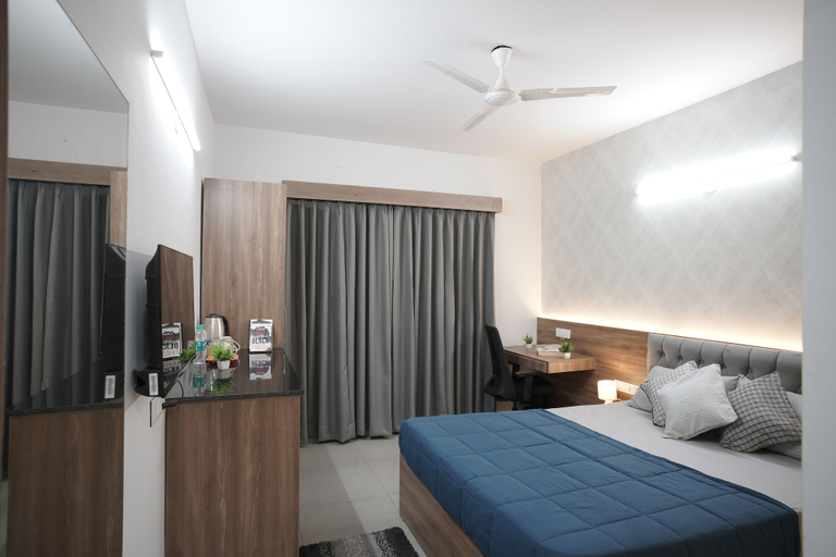 Bedroom, Yello Stays ITPL, Bangalore