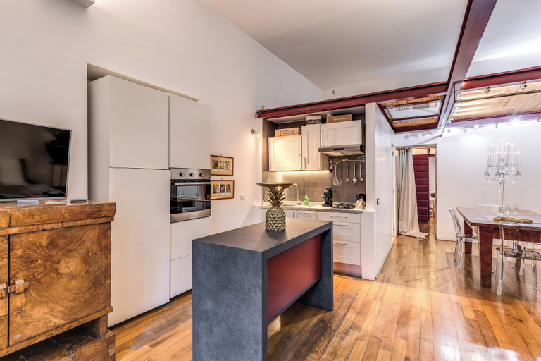 Living area 2, San Teodoro Apartment with Terrace, Napoli