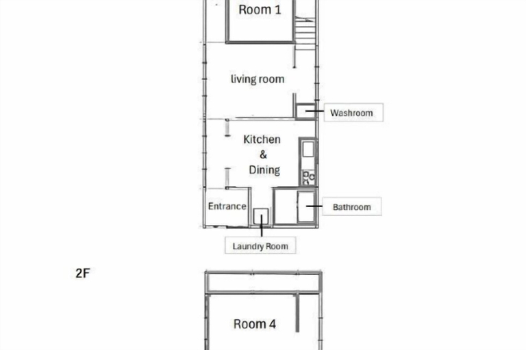 Floor plan, shingen house no.1, Fujikawaguchiko