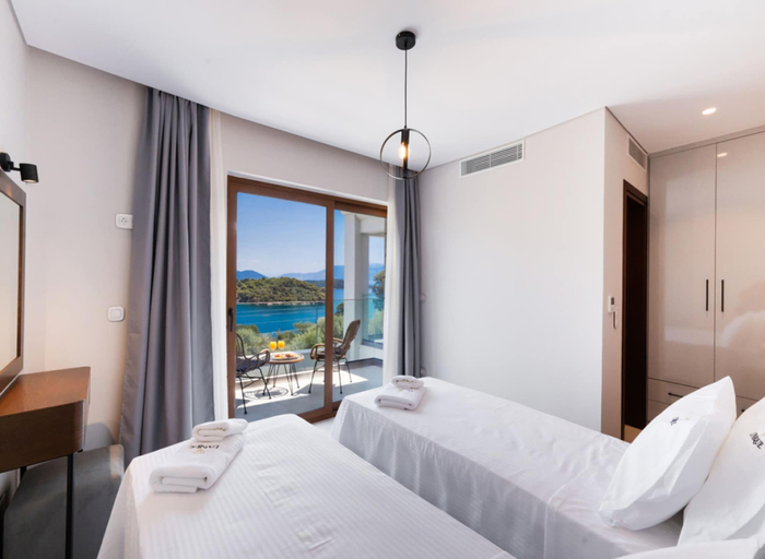Bedroom 2, Villa Unique in Lefkada, Ionian Islands