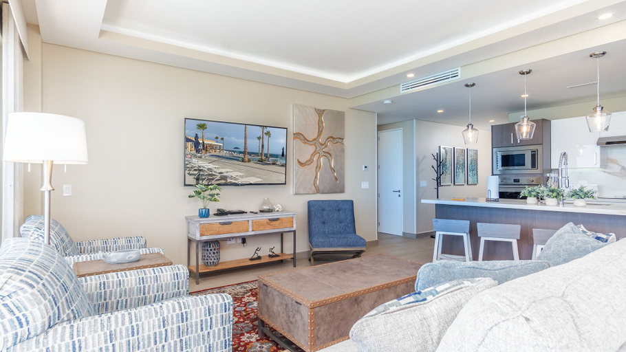 Living area 5, Panoramic Water Front Deluxe Condo Encantame Viento 605, Puerto Peñasco