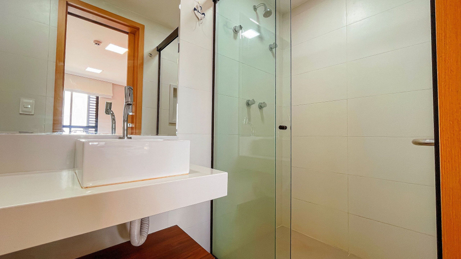 Bathroom 4, Flat Oceânica Frente Mar - By Almare, João Pessoa