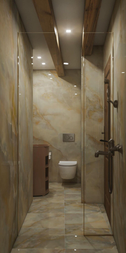 Bathroom 4, Hotel Riva, Venezia