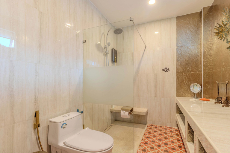 Bathroom 2, 3BR Villa Pool Garden Near Beach V225, Phuket Island