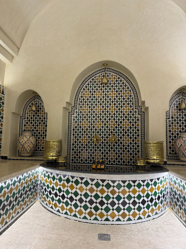 Steam room, Riad citronnier, Fès