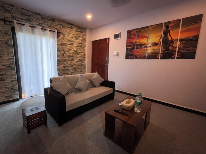 Living area 2, Arambol Bliss Hote Apartments, North Goa