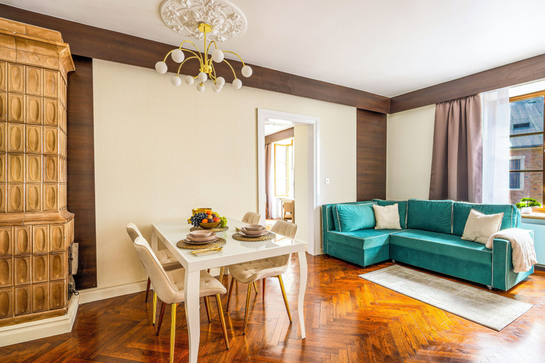 Living area 5, Main Square Prestige Suites -Staymoovers, Kraków City